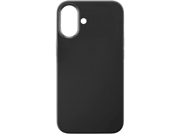 Funda - Cellular Line, Para Apple iPhone 16 Plus, Silicona, Trasera, Negro