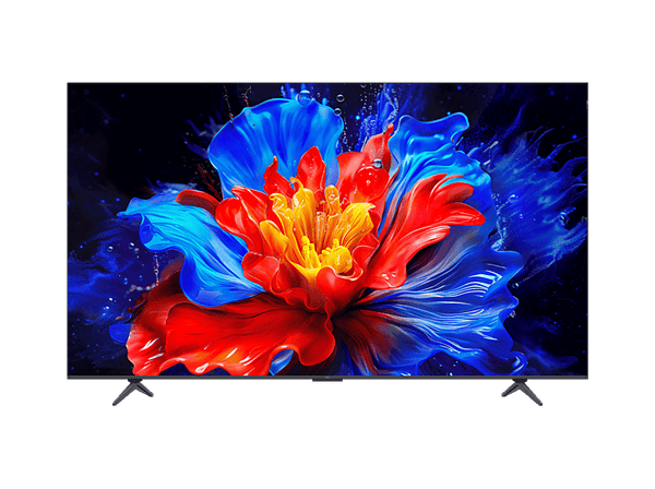 TV QLED 85" - TCL 85P8K, UHD 4K, AiPQ Pro, Smart TV by Google TV, DVB-T2 (H.265), 144 Hz, Compatible con Google Assistant, Negro