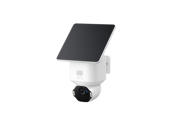 Cámara de vigilancia IP - Eufy SoloCam E42 2+1 kit, UHD 4K, 3840 x 2160 píxeles, Función de visión nocturna, Blanco