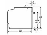 Horno a vapor - Balay 3HA4741X3, Multifunción, Pirolítico, 71 l, Aire Caliente 3D Profesional, Vapor Plus, 60 cm, Inox