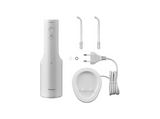 Irrigador - Panasonic EW-DJ66-W303, 5 Niveles de Ajuste de la Presión del Agua, Ultrasónico, Carga Inalámbrica, IPX7, Blanco
