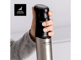 Batidora de mano - Taurus HB1500XE, 1500 W, Funciones Batir y Mezclar, Regulable, Inox, Negro