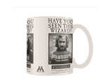 Taza - Sherwood Harry Potter Wanted Sirius Black, Termosensible, 315 ml, Cerámica