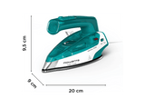 Plancha de vapor Rowenta First Class, Plancha de viaje, Doble voltaje 120-240 V, Vapor vertical, Golpe de vapor 45 g/min, Calentamiento rápido, Verde