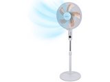 Ventilador de pie - KOENIC EU01_108557, 60W, Oscilación, Inclinación Ajustable, Mando a distancia, Blanco