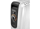 Radiador - De'Longhi Dragon EASYTRONIC TRD50820, Sistema de aceite, 2000W, 12 niveles de temperatura, 8 elementos, Blanco