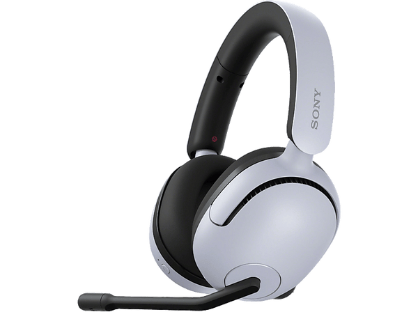 Auriculares gaming - Sony INZONE H5, Inalámbricos, Sonido espacial 360, 28h, Baja latencia, Micrófono con IA, PC / PlayStation 5 (PS5), Blanco
