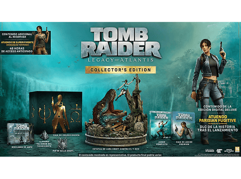 PS5 Tomb Raider: Legacy of Atlantis. Collector's Edition