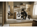 Secadora bomba de calor - Miele TWC640WP, 8 kg, 10 Programas, Iluminación LED, A+++, Blanco Loto