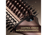 Moldeador - BaByliss Air Power Volume AS95E, Tecnología iónica, 3 Temperaturas, Uso en seco y en húmedo, Iónico, Barril ovalado, Rosa