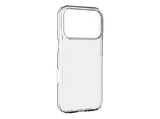 Funda móvil - CellularLine CLEAR STRONG, Para iPhone 17 Pro, Rígida, Ultrarresistente, Antibacteriana, Certificación Military Test, Transparente