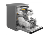 Lavavajillas - Whirlpool W8F HS61X, 15 servicios, 8 programas, 60 cm, MaxiSpace Tub, SpaceClean Rack, Tecnología 6th Sense, Inox