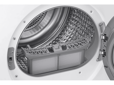 Secadora bomba de calor - Samsung Bespoke AI DV90DB8845GHU3, 9 Kg, 19 programas, OptimalDry A, Blanco