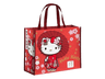 Bolsa reutilizable - Sherwood Hello Kity Kimono, 45 cm, Rojo