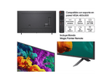 TV QNED Mini LED 75 - LG 75QNED85B6B, UHD 4K, Procesador Inteligente α8 AI Processor 4K Gen3, Smart TV, DVB-T2 (H.265), Negro