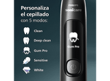 Cepillo eléctrico - Philips Sonicare HX3792/11 Serie 4100 Special Edition, Autonomía 14 días, Tecnología sónica, Sensor de presión, Negro