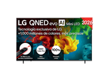 TV QNED Mini LED 85 - LG 85QNED82B6A, UHD 4K, Procesador Inteligente α8 AI Processor 4K Gen3, Smart TV, DVB-T2 (H.265), Negro