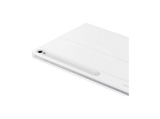 Funda tablet - Samsung Book Cover Slim, Compatible con Galaxy S10 FE+, AI Assistant, Blanca