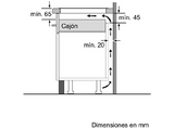 Placa modular - Balay 3EB930LQ, Inducción, 2 zonas, 21 cm, Negro
