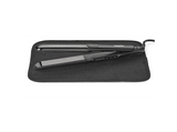 Plancha de pelo - BaByliss Straight and Curl ST486E, Titanio, 230°C, Tecnología iónica, 5 Temperaturas, Negro