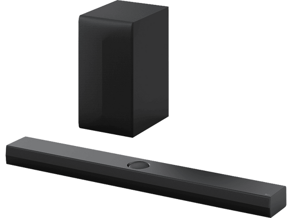 Barra de sonido - LG S70TY, Bluetooth, 400 W, 3.1.1 canales con subwoofer, Dolby Digital y DTS, Negro