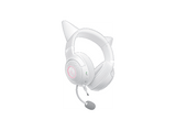 Auriculares gaming - Razer Kraken Kitty V2, Circumaurales, Bluetooth, Micrófono, Blanco