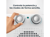 Calefactor - Cecotec ReadyWarm 2050 Max Dual White, 2000W, 2 niveles de potencia, 3 modos de funcionamiento, Hasta 20m2, Termostato regulable, Blanco