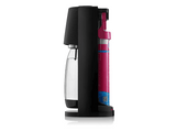 Máquina gasificadora de agua - SodaStream Terra Starter Pack, Botella 1 l, Conexión rápida de CO2 (Quick Connect), Comodidad inalámbrica