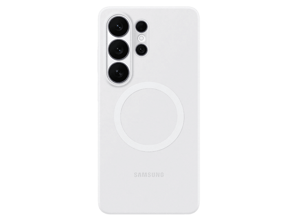 Funda móvil - Samsung, Para Galaxy S26 Ultra, De Silicona, Magnética, Blanco
