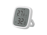 Sensor de temperatura - Sonoff SNZB-02D, Sensor de humedad, Pantalla LCD, Cobertura de hasta 120 m, Blanco