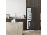 Frigorífico combi integrable - LG GTFN256SET, No Frost, 177 cm, 233 l, Metal Fresh, Sin panelar