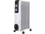 Radiador - Orbegozo RF 2000, 9 elementos, 2000 W, Termostato regulable, Blanco