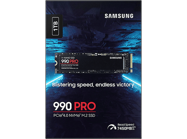 Disco duro SSD Interno 1 TB - Samsung 990 PRO MZ-V9P1T0BW 124293