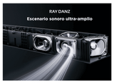 Barra de sonido - TCL Q85HE, Bluetooth, Inalámbrico, 860W, Dolby Atmos, Canal 7.1.4, Titanio oscuro
