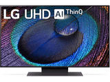 TV LED 43 - LG 43UR91006LA, UHD 4K, Inteligente α5  4K Gen6, Smart TV, DVB-T2 (H.265), Azul Ceniza
