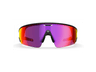 Gafas IA - Meta Oakley Vanguard, Cámara Sony Ultra gran angular 12 MP, Negro y lentes en Road rojas