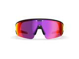 Gafas IA - Meta Oakley Vanguard, Cámara Sony Ultra gran angular 12 MP, Negro y lentes en Road rojas