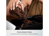 Cafetera superautomática - Cecotec Cremmaet Lungo Steam, Vaporizador, 5 bebidas, Pantalla táctil, 19 bares, Thermoblock, Molinillo integrado, Negro