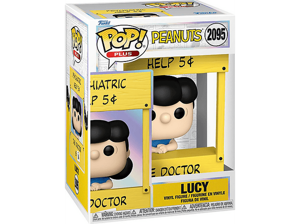 Figura Funko Pop! - Peanuts S8: Lucy, 15 cm, Vinilo, Tamaño grande