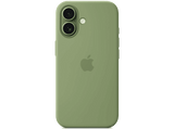 Apple Funda de silicona con MagSafe, Para iPhone 17, Compatible con correa Crossbody, Musgo claro