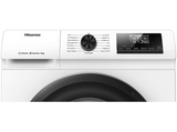 Lavadora carga frontal - Hisense WF1Q1041BW, 10 kg, 1400 Rpm, Función Vapor, Eficiencia A-20%, Gris