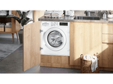 Lavadora integrable - Siemens WI14W542ES, 8 kg, 1400 rpm, 12 Programas, Sin panelar