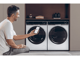 Lavadora Carga Frontal - Haier HW110-BD14397U1S X Series 11, 11Kg, 1400rpm,  16 Programas, Autodosificación, Wi-Fi, Blanco