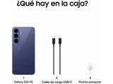 Móvil - Samsung Galaxy S26 FE, Índigo, 512GB, 8GB RAM, 6.7 Dynamic AMOLED 2X FHD+, Exynos 2500, 4900 mAh