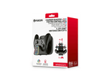 Base de carga - Nacon Charger Quadpro + RGB for Pro Controller & 4 Joy-Con 2, Negro