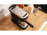 Cafetera express - Cecotec Cafelizzia 890 Rose Pro, 20 bar, 1350 W, 1.1 L, 2 tazas, Compacta, Thermoblock, Manómetro, Gray