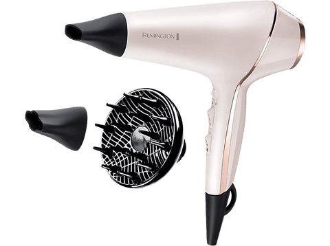 Secador - Remington Pro Luxe AC9140, Con Difusor, Ionizador, 2400 W, 2 niveles
