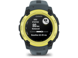 Reloj deportivo - Garmin Instinct E, Amarillo, 40mm,  0.86, Dos Cristales, Silicona, 10 ATM, Garmin Connect™, 14 días Autonomía