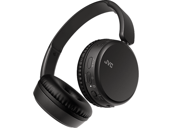 Auriculares inalámbricos - JVC HA-S37W-B-U, Diadema, Plegables, Bluetooth, Negro