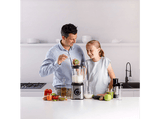 Batidora de vaso - Taurus Prior Advance+ 1800, 1800 W, 2 L, Turbo, Pica hielo, Smoothie y Autolimpieza, Vaso portátil, Acero inoxidable